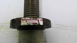 National Precision Ball Screw Overall Length 29"Screw Length 21" Screw OD 1 1/2