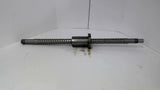 Barnes 66733 Ball Screw Overall Length 35" Screw Length 28" Screw Diameter 1 1/2
