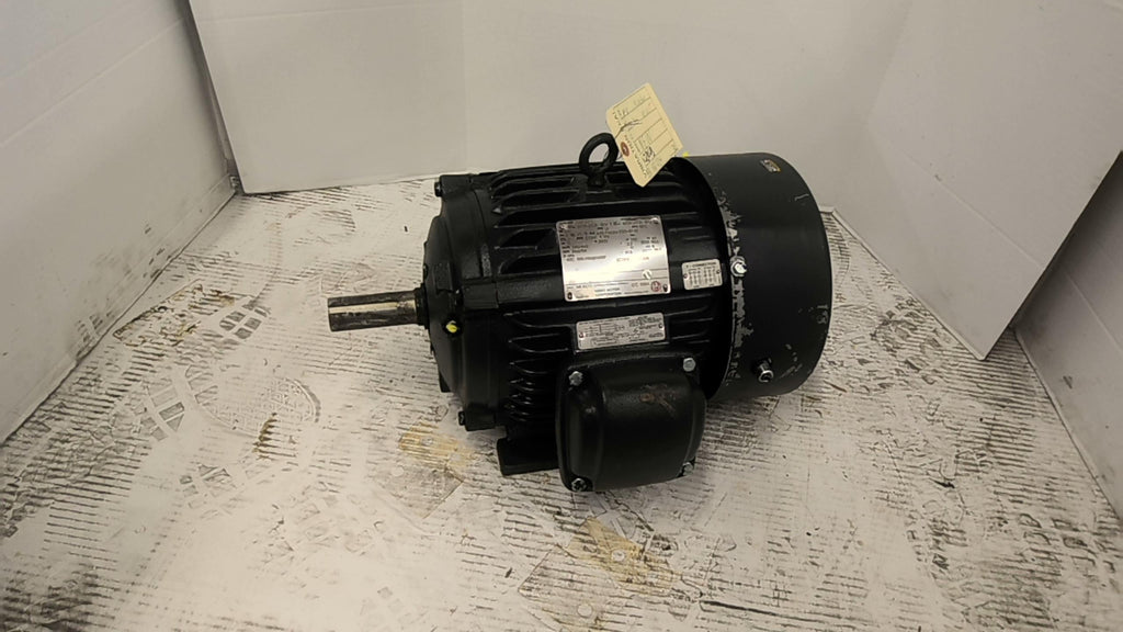 US Motors X10P1B2-C 10 HP AC Motor 3600 RPM 2P 3 Phase 215T 230/460 V TEFC 60 HZ