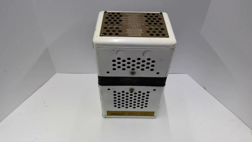 Sola 23-00150-0800-23 0.5 KVA Transformer 95-520 Input Volt 120/240 Output