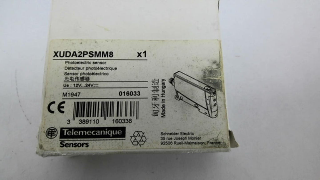 Telemecanique XUDA2PSMM8 Photoelectric Sensor 12-24 V