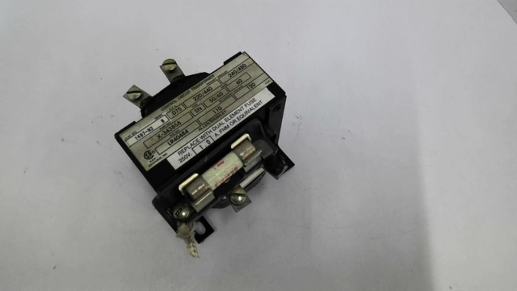 Allen Bradley 1497-N2 .075KVA 220/440V 60Hz Transformer