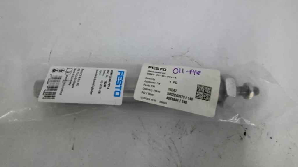 FESTO DSNU-25-80-PPV-A Round Standard Cylinder
