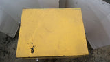 Yellow Chemical Cabinet 15"L X 20"W X 32"H With one Shelf