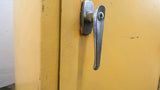 Yellow Chemical Cabinet 15"L X 20"W X 32"H With one Shelf