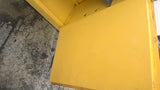 Yellow Chemical Cabinet 15"L X 20"W X 32"H With one Shelf