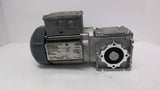SEW Eurodrive WA10/TDT56L4 Gear Motor 0.20 HP 230 V 14.33:1 Ratio 1605/112 RPM