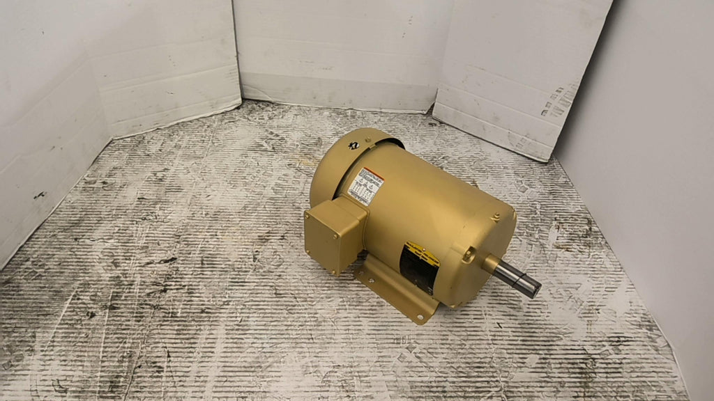 Baldor EM3613T 5 HP AC Motor 3600 RPM 2P 3 Phase 184T 208-230/460 V TEFC 60 HZ