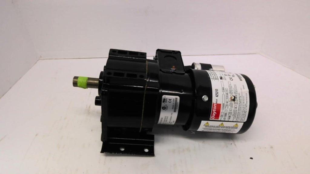 Dayton 4Z521D Gear Motor 1/15 HP 115/230 Volt 24:1 Ratio