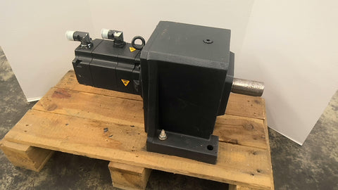 Siemens 1FK7060-5AF71-1SV5-Z Inline Gear Brake Motor 69.965:1 Ratio
