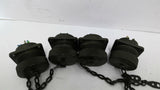MS25043-24 Receptacle and Dust Cover Lot Of 4