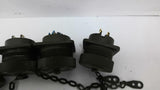 MS25043-24 Receptacle and Dust Cover Lot Of 4