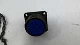 MS25043-24 Receptacle and Dust Cover Lot Of 4