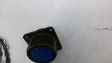 MS25043-24 Receptacle and Dust Cover Lot Of 4