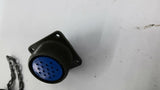 MS25043-24 Receptacle and Dust Cover Lot Of 4