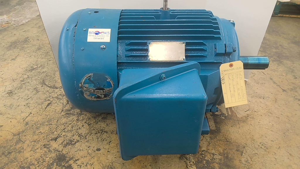 WorldWide WWE75-18-365T 75 HP AC Motor 1800 RPM 4P 3 Phase 365T 230/460 V TEFC