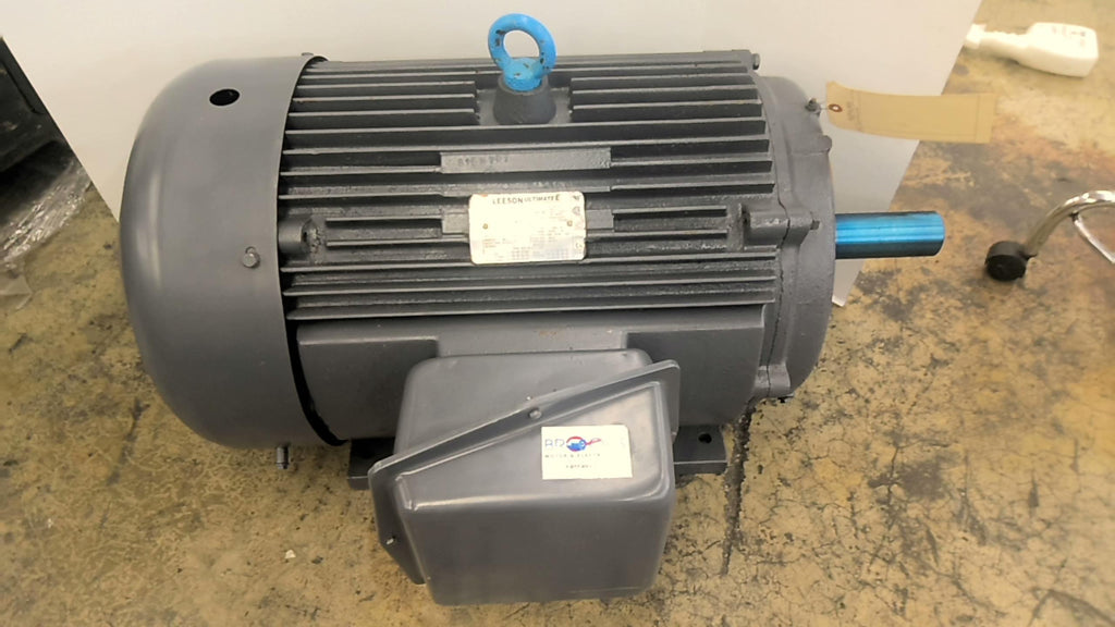 Leeson C365T17FB 75 HP AC Motor 1800 RPM 4P 3 Phase 365T 230/460 V TEFC 60 HZ