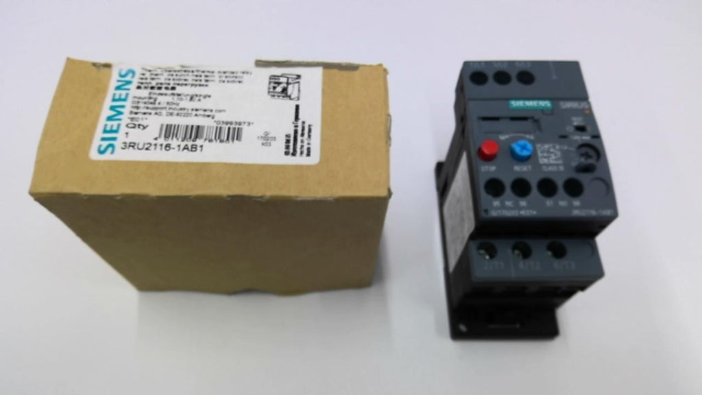 Siemens 3RU2116-1AB1 Overload Relay 1-1.6 Amp
