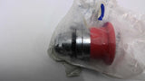 Telemacanique ZB4BT84 Red Mushroom Pushbutton Lot Of 2