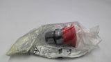 Telemacanique ZB4BT84 Red Mushroom Pushbutton Lot Of 2