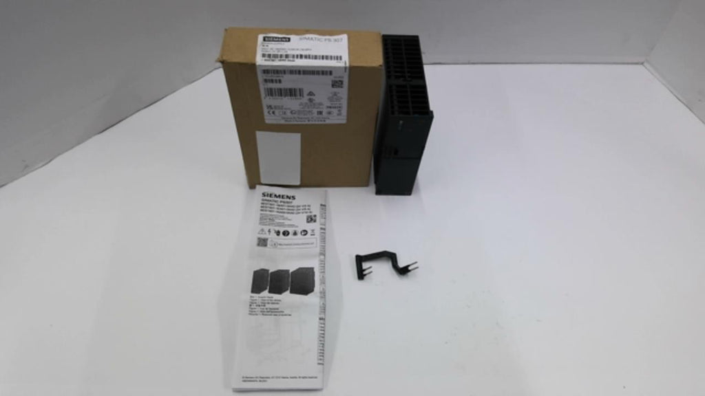 Siemens 6ES7307-1BA01-0AA0 Simatic PS 307 Power Supply 24 Vdc