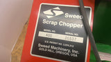 Sweed 400AF 20337 Banding Scrap Chopper 1/2 HP 1800 RPM 4P 1 PH 115/208-230 V