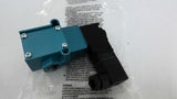 MAC 55B-24-PE-611JB Solenoid Valve 24 VDC 8.6 Watts 150 PSI