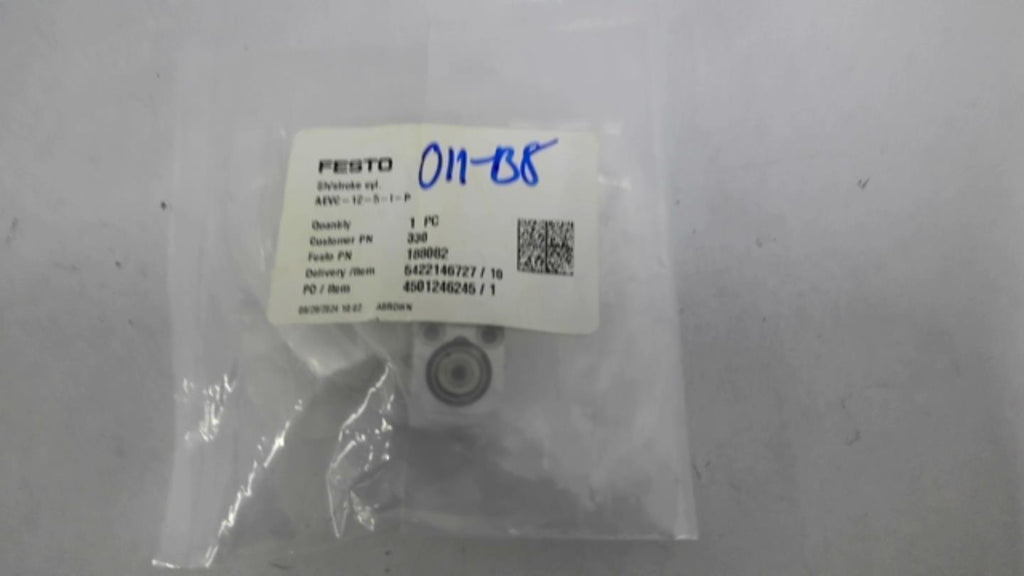 Festo AEVC-12-5-I-P Pneumatic Short Stroke Cylinder