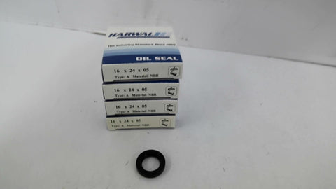 Harwal 16X24X05 A Oil Seal Lot Of 4