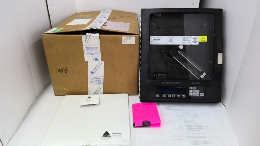 Anderson-Negele AV9921000500133AH AV-9900 Chart Recorder