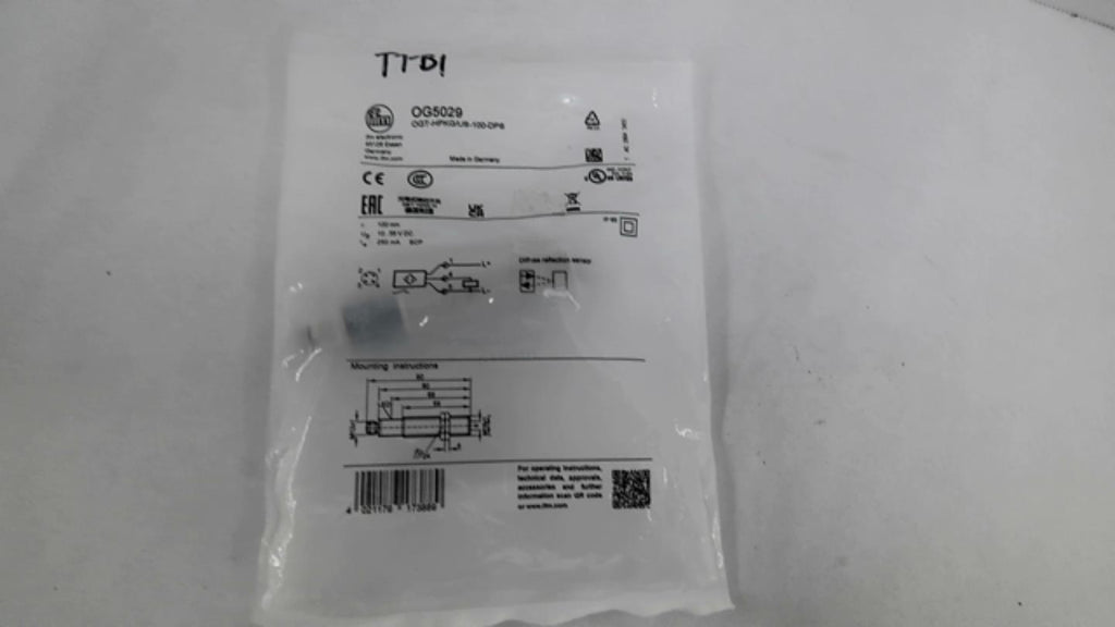 IFM OG5029 Retro-Reflective Sensor