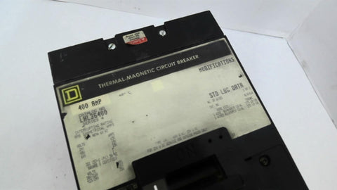 Square D LHL36400 400A Circuit Breaker
