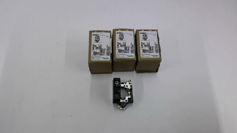 Schneider ZB4BZ101 Contact Module Lot Of 3