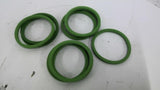 2113.25 Gasket SMS 2.5" VITON GREEN 73.5X63.5X5.5mm Lot Of 10