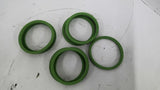 2113.25 Gasket SMS 2.5" VITON GREEN 73.5X63.5X5.5mm Lot Of 10