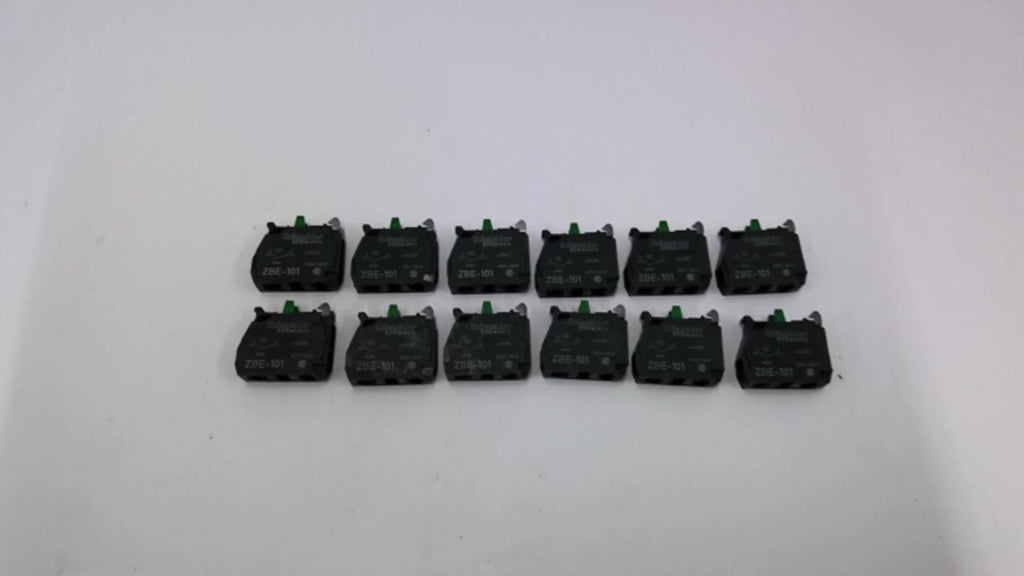 Schneider ZBE-101 Contact Block Lot Of 12