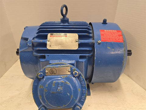 Reliance 2YAB83545A-1 3HP AC Motor 1200RPM 6P 3PH X213T 460V TEFC 60Hz