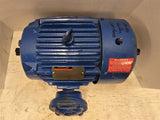 Reliance 2YAB83545A-1 3HP AC Motor 1200RPM 6P 3PH X213T 460V TEFC 60Hz
