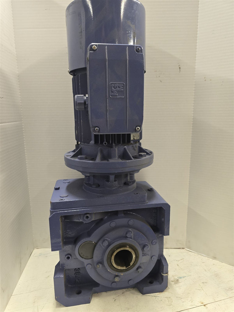 Renold BM100LA4 2.6kW AC Motor 1800RPM 4P 3PH GEAR 277/460V TEFC 60Hz