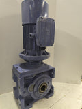 Renold BM100LA4 2.6kW AC Motor 1800RPM 4P 3PH GEAR 277/460V TEFC 60Hz