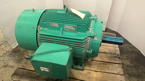 Siemens 1LA0444SE41 125 HP AC Motor 1800 RPM 4P 3 Phase 444T 460 V TEFC 60 HZ