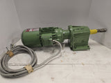 Lenze B71L/40L4 .44kW AC Motor 1800RPM 4P 3PH GEAR 277/480V TEFC 60Hz
