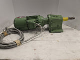 Lenze B71L/40L4 .44kW AC Motor 1800RPM 4P 3PH GEAR 277/480V TEFC 60Hz