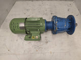 Lenze B71S/40L4 .25kW AC Gear Motor 1800RPM 4P 3PH 277/480V 60:1 Ratio