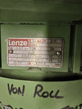 Lenze 9SF-756 .75kW AC Gear Motor 1200RPM 6P 3PH GEAR 480V 60:1 Ratio