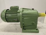 Lenze 9SF-756 .75kW AC Gear Motor 1200RPM 6P 3PH GEAR 480V 60:1 Ratio