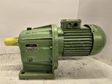 Lenze 9SF-756 .75kW AC Gear Motor 1200RPM 6P 3PH GEAR 480V 60:1 Ratio
