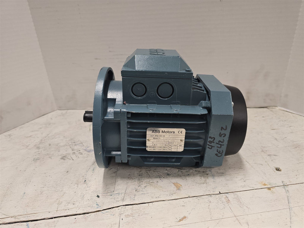 ABB M2VA71B-4 .45kW AC Motor 1800RPM 4P 3PH 71B 280/480V TEFC 60HZ