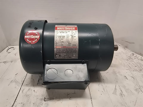 Leeson C143T17FC16A 1HP AC Motor 1800RPM 4P 3PH 143TC 208-230/460V TEFC 60Hz