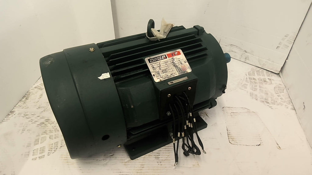 Reliance P25G7403DG 20 HP AC Motor 1800 RPM 4P 3 Phase 256T 200-230/460 V TEFC